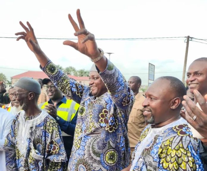 President Barrow Inaugurates Brufut Roads, Pledges Further Development