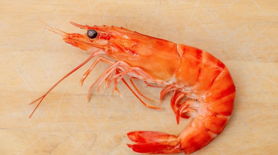 The dispute concerned a tiger-prawn farming business