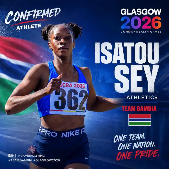 Gambian Team Arrives in Glasgow for Commonwealth Games