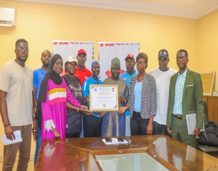 Gambia Football Federation and Coaches Association Discuss Strategic Development